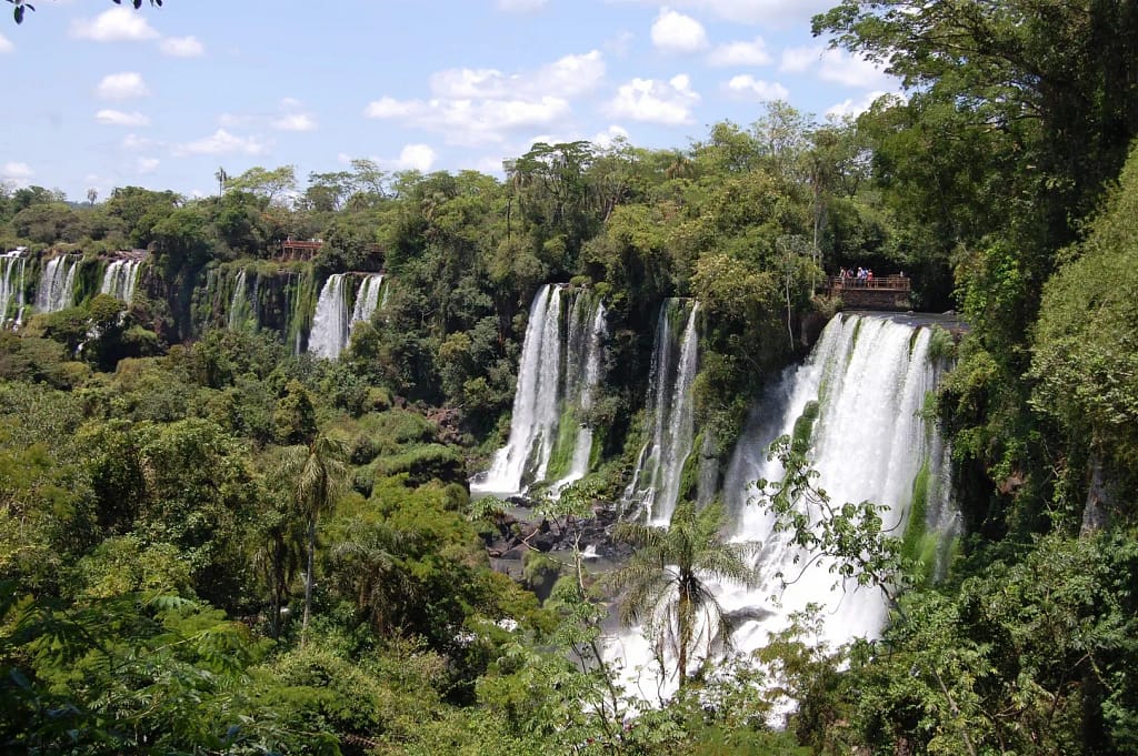 Foto por formulario PxHere. Vista panoramica Cataratas de Iguazu. Circuito superior. Misiones, Argentina