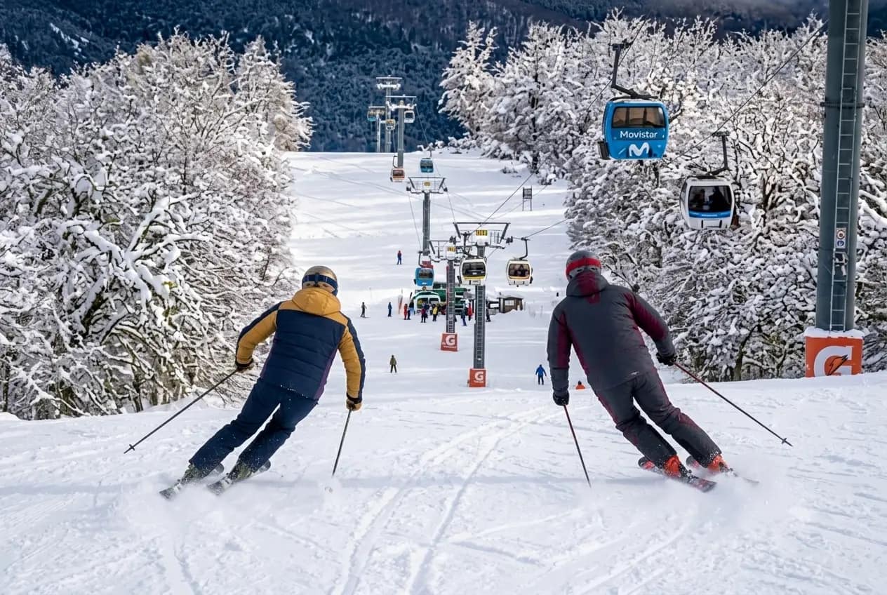 Centro de ski Cerro Chapelco en San Martín de los Andes