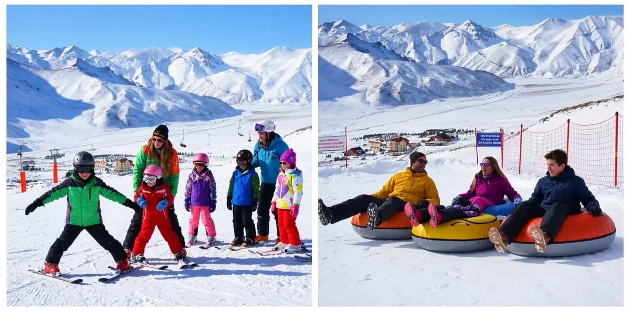 Actividades en la nieve para principiantes Disfruta de la nieve y deportes de invierno en Argentina sin ser un experto