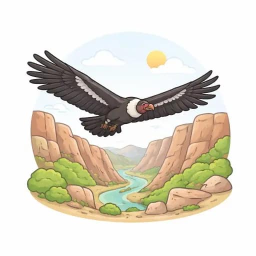 Andean condor over canyon landscape-convertido-a-512x512 (1)