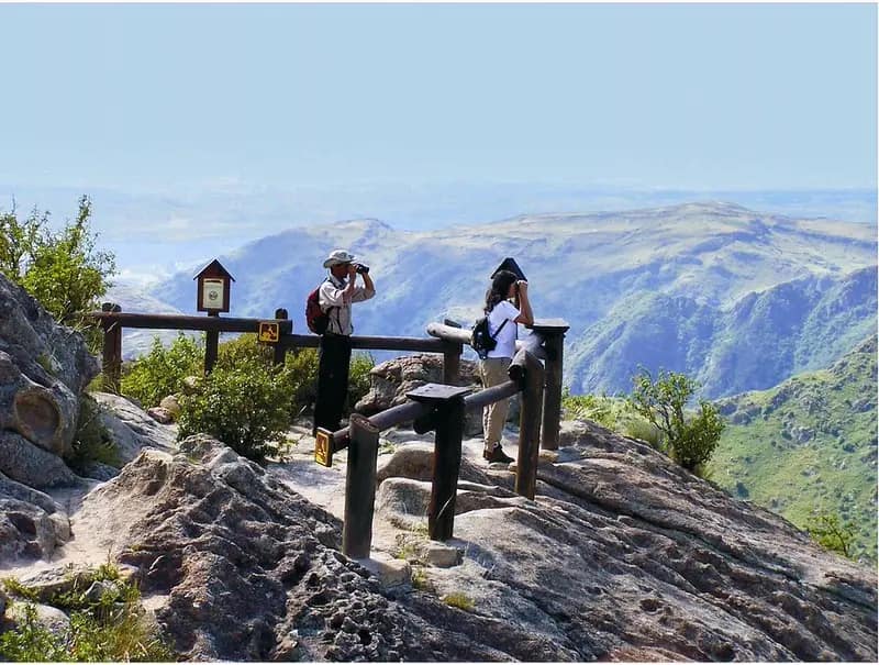 Avistaje de cóndores andinos, Quebrada del Cóndorito, Córdoba, Argentina